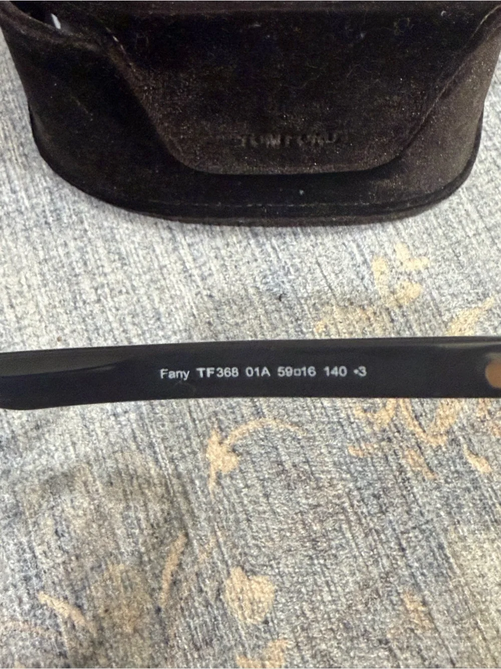 Tom Ford Black Sunglasses with Dark Lenses